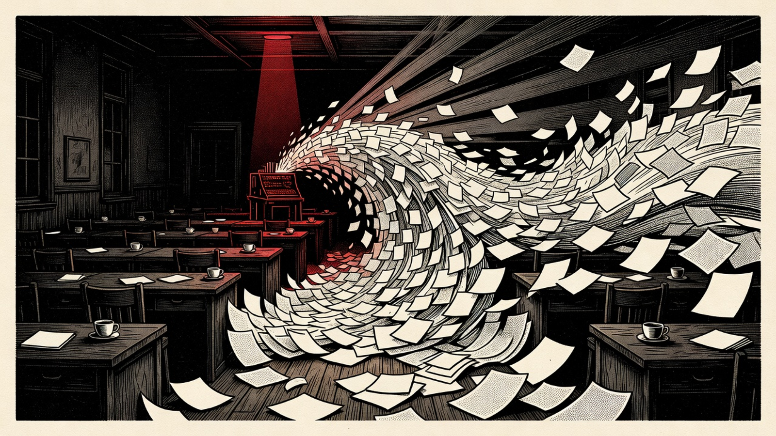 Flatly Written reveal art
