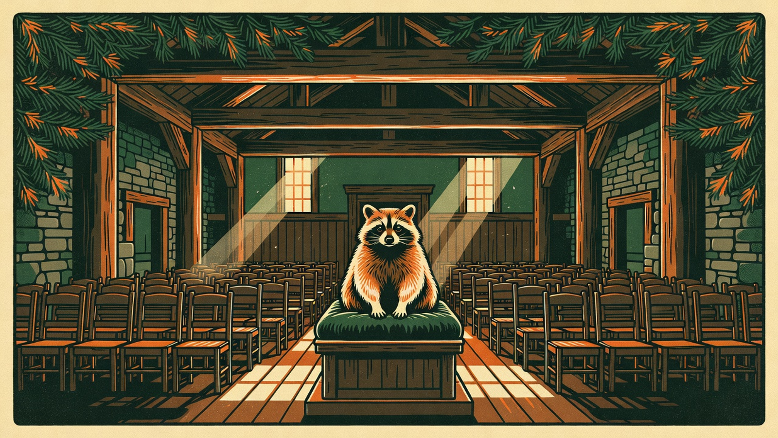 Honorary Raccoon reveal art