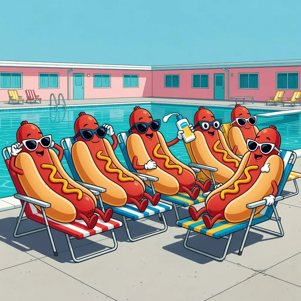 Scene from the world of Hot Dog Summer