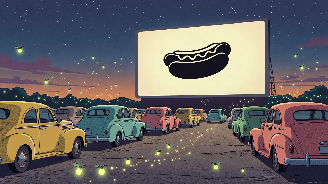 Scene from the world of Hot Dog Summer