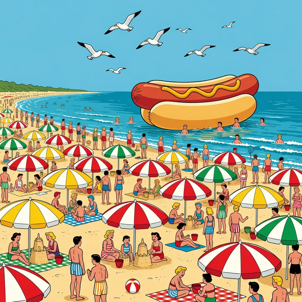 Scene from the world of Hot Dog Summer
